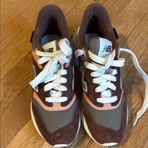 New Balance Brown Pink and White Women's Sneakers